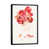 Black Floater Framed