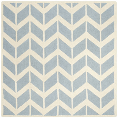 Cambridge Hand Tufted Wool Chevron Rug