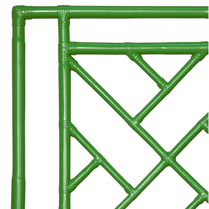 Tête de lit en rotin Cowden , Grand, Bright Green