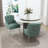 Farr Velvet Upholstered Side Chair With Silver Legs-1079766506