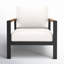 Chaise de patio avec coussins Sunbrella Bayla
