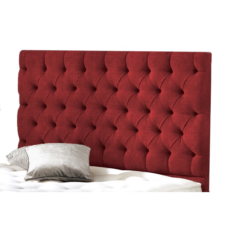 Ryan Upholstered Linen Panel Headboard, Super King (6'), Light Grey