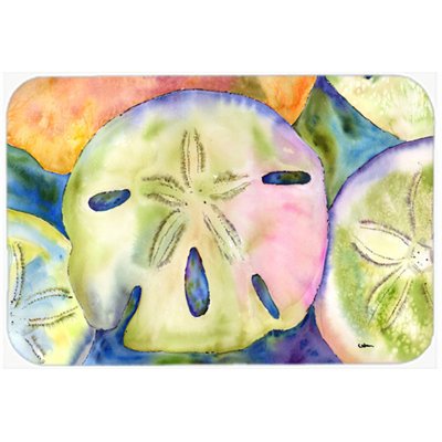 Caroline's Treasures Sand Dollar Glass Cutting Board
