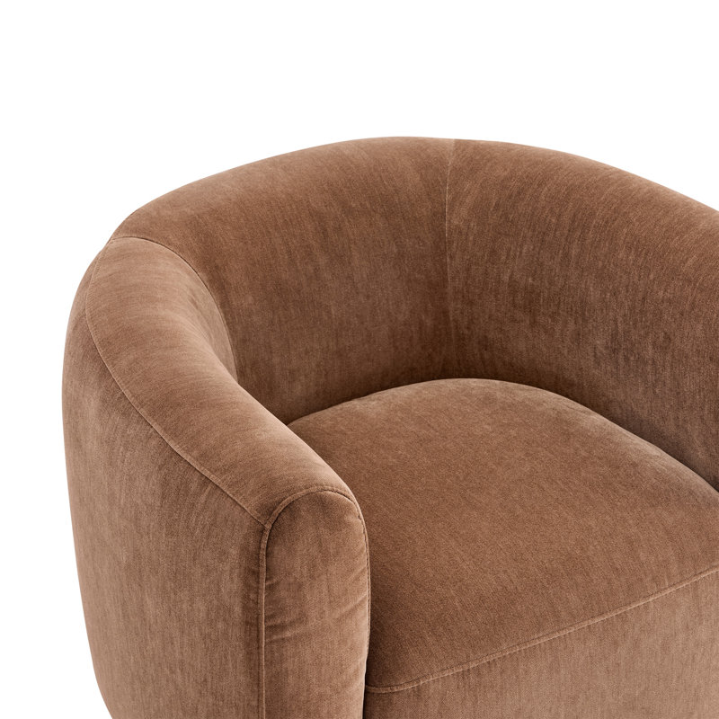 Becki Owens pour Joss & Main, Becki Owens pour fauteuil pivotant Barrel, Moka