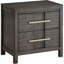 Table de chevet transitionnelle 1pc