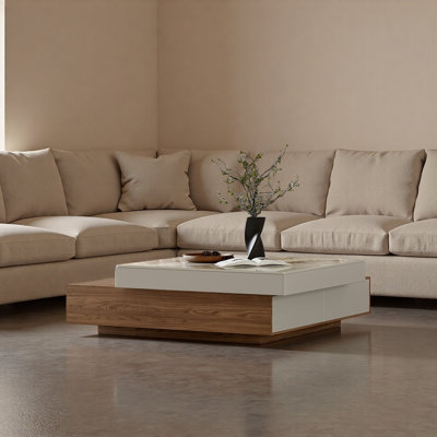 Table basse de style italien minimaliste