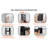 Garnetta Aluminum Adjustable Clothing Rack