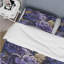 Mystic Purple Damask Whispers - Ensemble de housse de couette damassé-1815740430