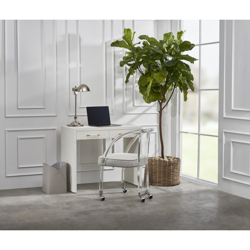 Taylor Writing Desk, Natural White