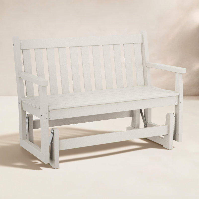 Fauteuil oscillant de 48 po POLYWOOD, Sable