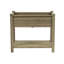 Lit de jardin surélevé en bois 3 pi x 1,5 pi Tod