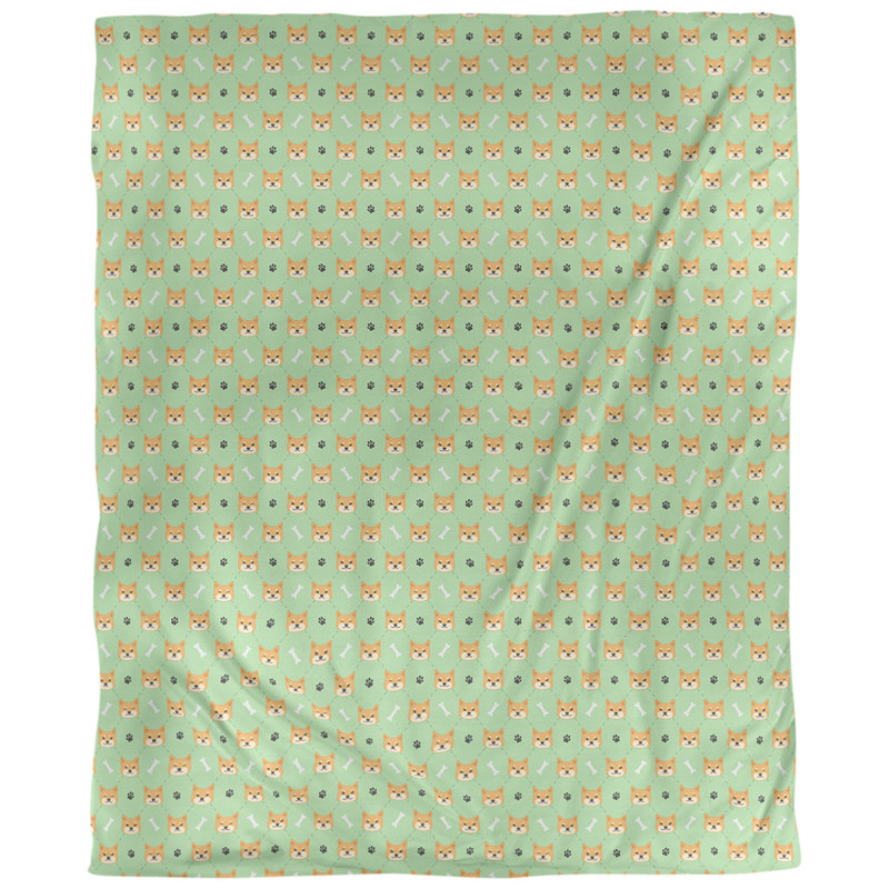 Housse de couette simple Katelyn Elizabeth, Housse de couette simple TG, Vert menthe, Polyester brossé