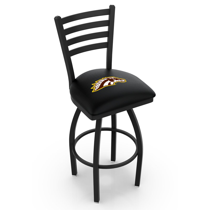 NCAA Swivel 30" Bar Stool, Western Michigan Broncos