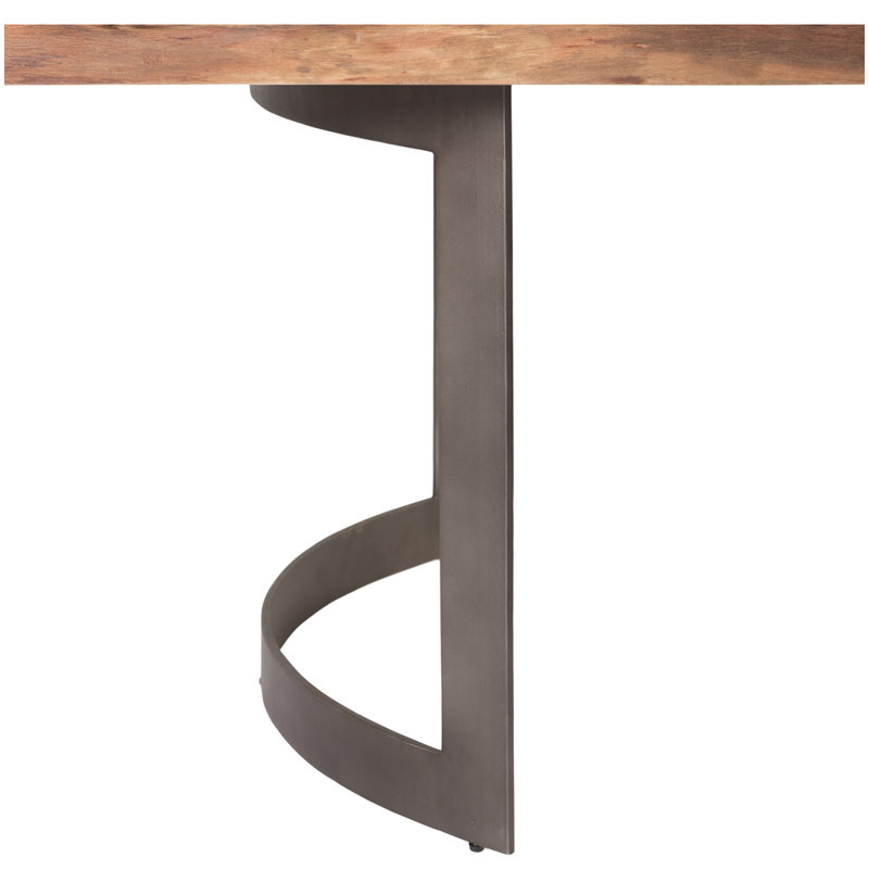 Table de salle à manger Burnell, Brun, L 98,5 po x l 40 po