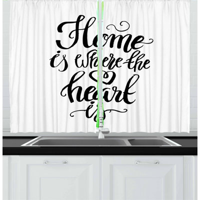 Tailored Kitchen Curtain