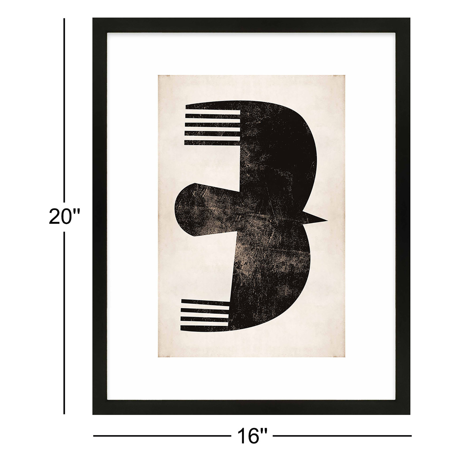 Blackbird 2 by Eleni Psyllaki For Paradissi Digital Art, Black Framed, 20" H x 16" W  x 1.25" D