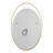 Kanthan Metal Oval Wall Mirror