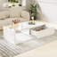 Camecia Pedestal Coffee Table with Storage-502596641-502596640