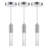Esher 3 - Light LED Cylinder Pendant