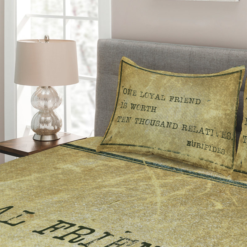 Polyester Coverlet, King Bedspread + 2 Shams