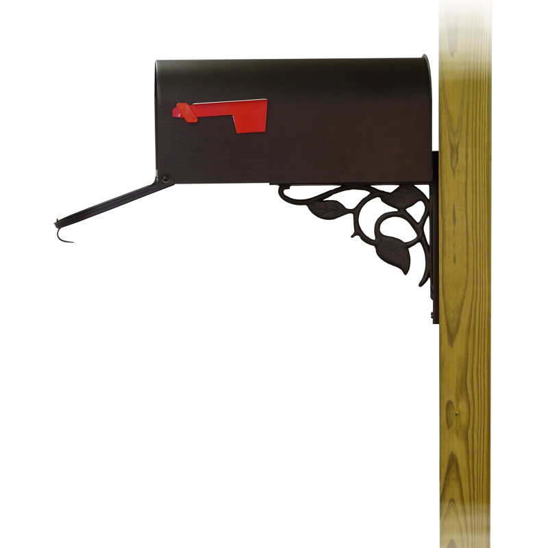 Aluminum Post Mounted Mailbox
