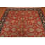 Tapis en laine orange/noir 7 pi 10 po x 10 pi 4 po one-of-kind à la main noué la Ellerbee