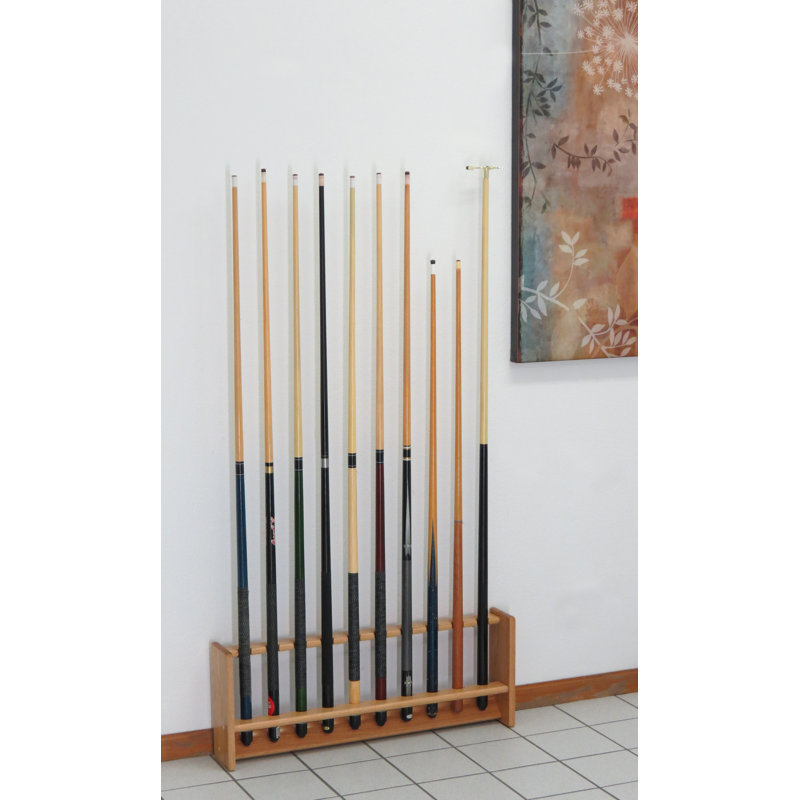 Porte-queue de billard, Chêne clair