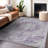 Machine Washable Indoor/Outdoor Claudian ACN1238 Purple Rug-103712644