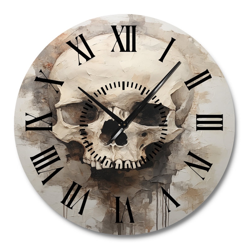 Horloge murale Skeletal Elegance, Grand