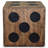 Storage Box Mindi Wood 15.7" x 15.7" x 15.7" Dice Design