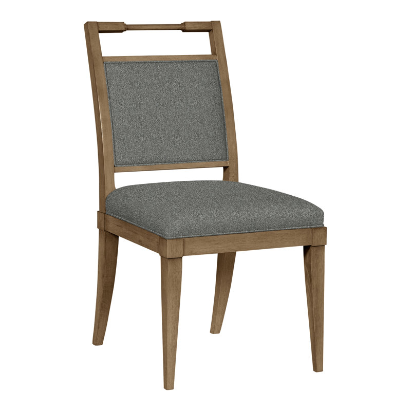 Maria Upholstered Dining Chair, Hampton, Ian Pewter