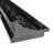 Filigree Non-Beveled Framed Full-Length Floor Leaner Mirror-120330345