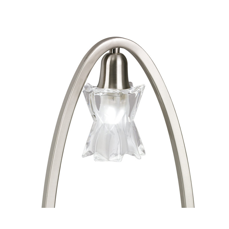 Walk Metal Novelty Lamp, Silver
