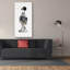 «Geisha 1 Black and Gold» par Chris Paschke, art mural sur toile-2093217116