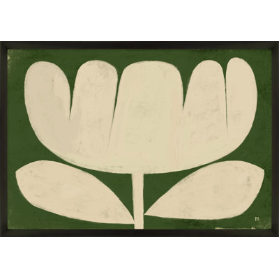 Flower on Green Painting