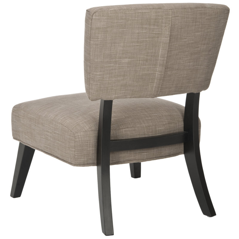  chaise De Pantoufle De Tissu Gavin, Marron clair