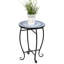 Funkstown Round Glass Outdoor Bistro Table - 36 cm W 36 cm D
