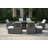Karen Rectangular 8 - Person 71" Long Fire Pit Table Dining Set With Cushions