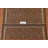 Brown Wool Kilim Reversible Area Rug 6x9