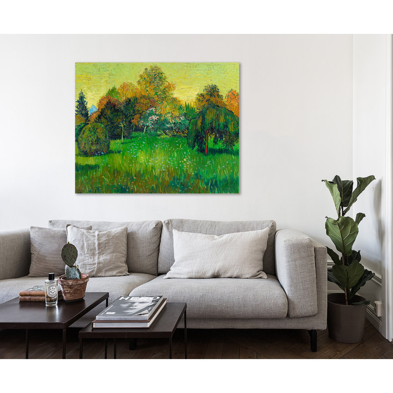«The Poet's Garden» par Wild Apple Portfolio - impression sur toile tendue, H 20 po x l 25 po x P 1,5 po