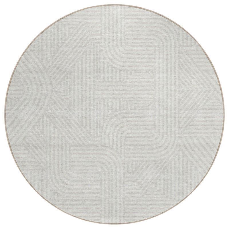  Maliana Area Rug, Round 8'