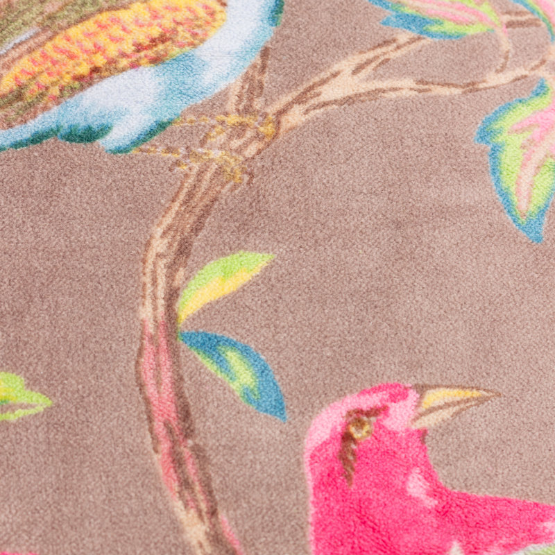 Ataman Floral Square Cushion Cover, Blue