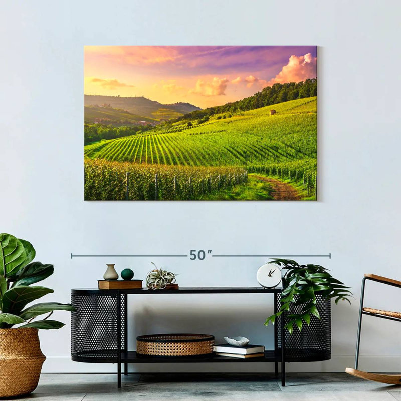 Alvord Vineyard In Langhe, H 30 po x l 45 po