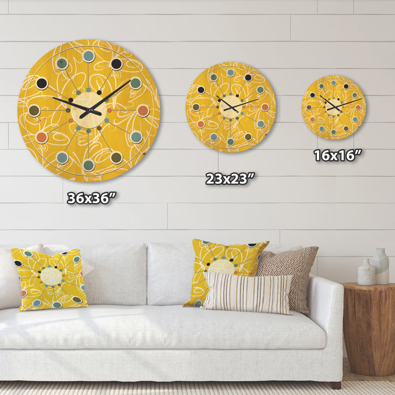 Horloge murale, Très grand