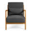 Canapé confortable de style Mid-Century moderne avec fabrication en bois robuste-976557013