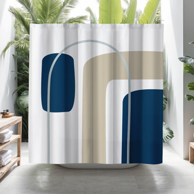 Hagan Mid-Century Shower Curtain