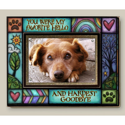 Beckham Blue Matte Picture Frame