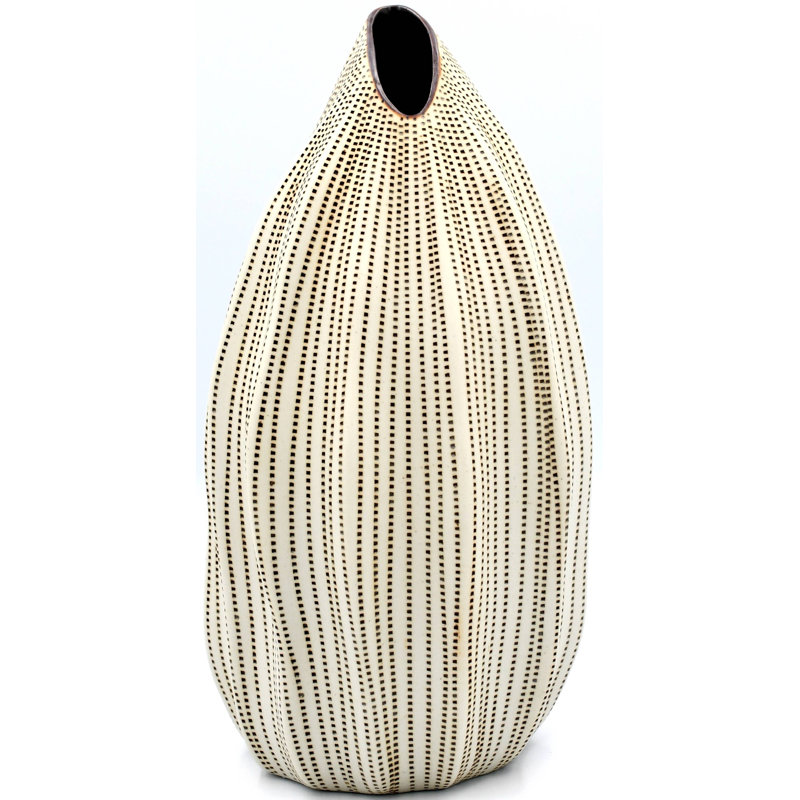 Handmade Table Vase, Brown