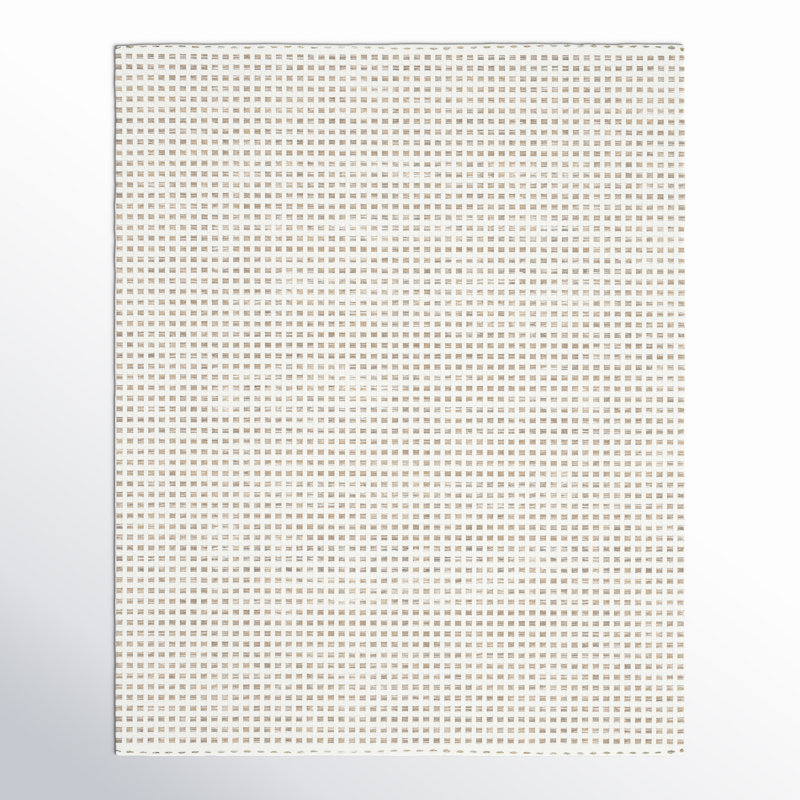 Gilson Geometric Indoor / Outdoor Rug, Rectangle 8' x 10', Beige