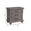 Table de chevet en bois 29 po avec 3 tiroirs Carneshia